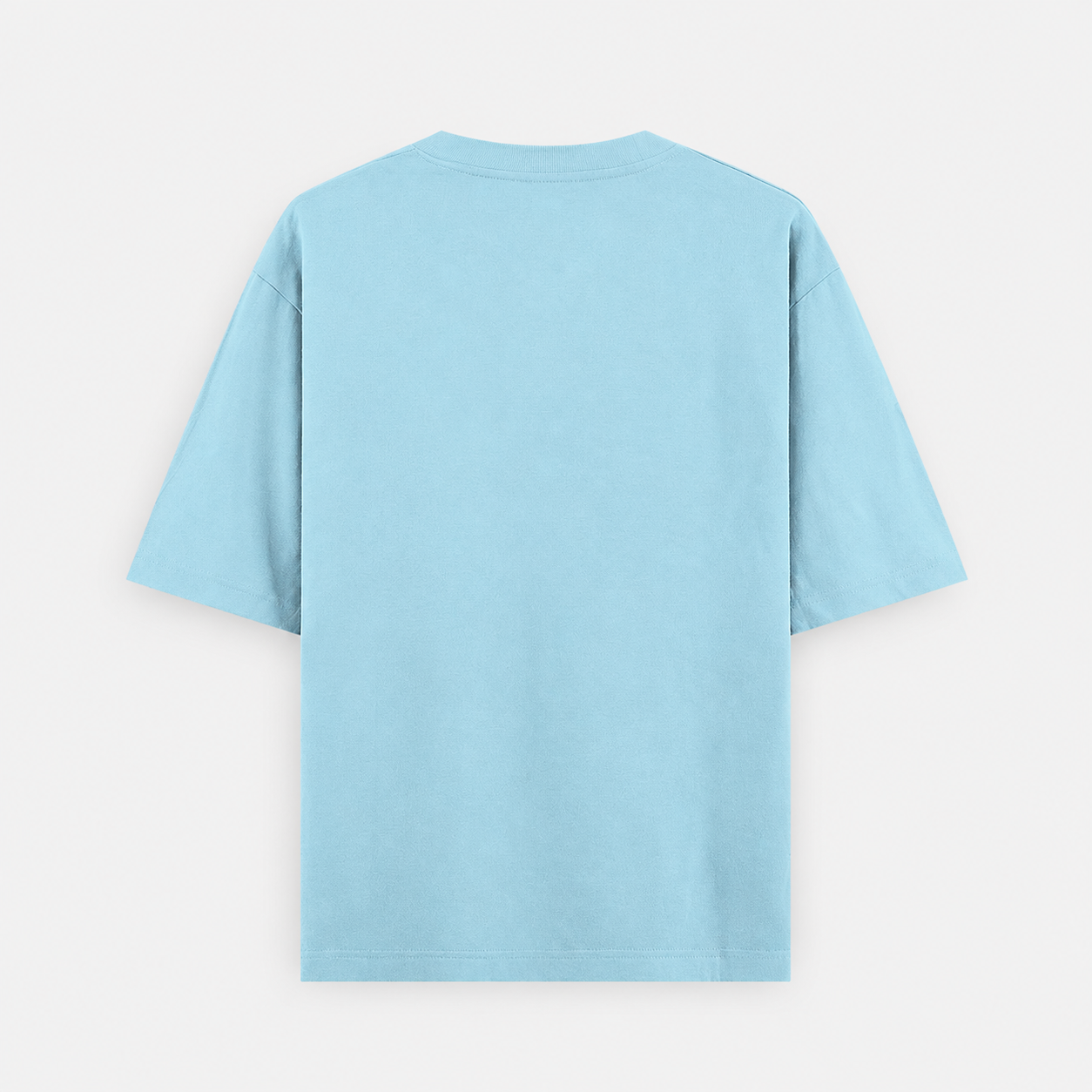 Premium Baby Blue Unisex Oversized Classic T-Shirt by PULVORA in Baby Blue