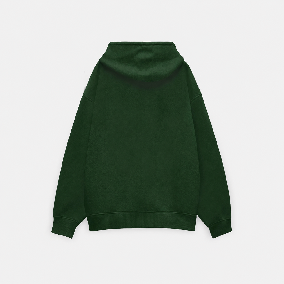 Premium Unisex Oversized Hoodie by PULVORA – Core Classic in Bottle Green