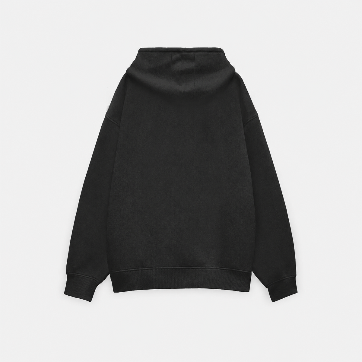 Premium Black Unisex Oversized Hoodie by PULVORA in Black