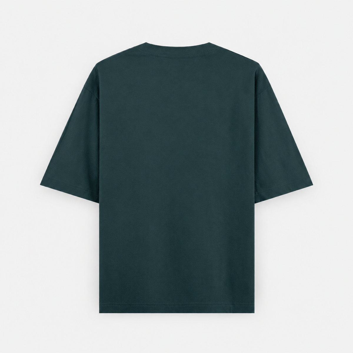 Premium Oversized T Shirt by PULVORA – Deep Current in Petrol Blue