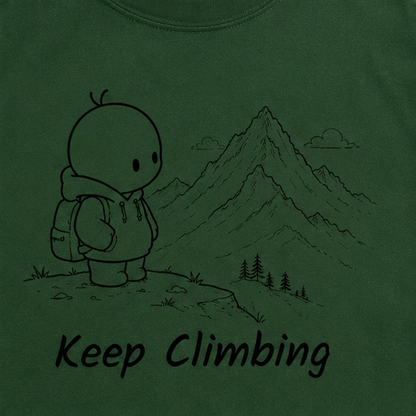 Heavyweight Oversized T Shirt by PULVORA – Forest Calm in Bottle Green