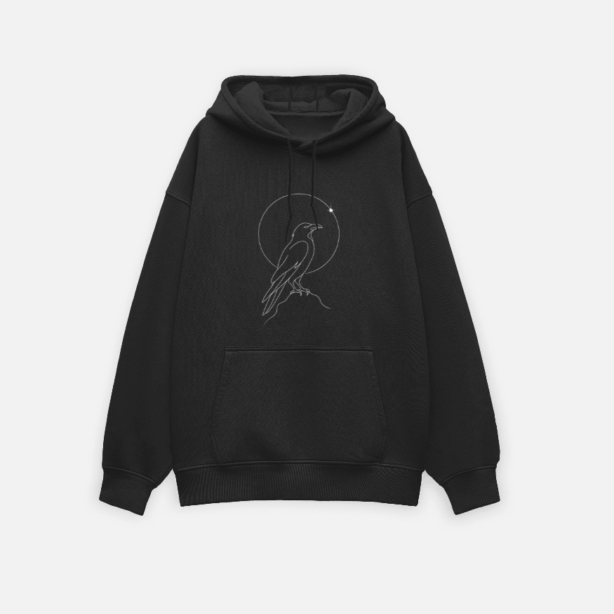 Unisex Oversized Hoodie Fashion front view