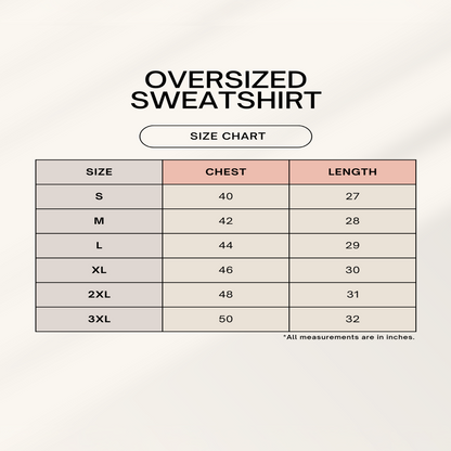 Premium Light Baby Pink Unisex Oversized Sweatshirt by PULVORA in Light Baby Pink
