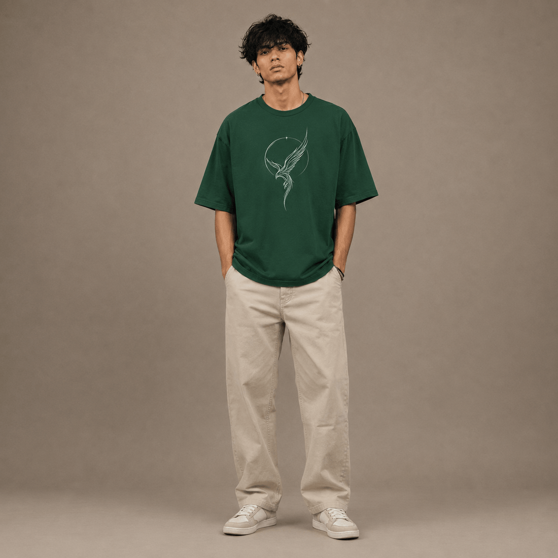 Unisex Oversized Classic Tee Premium Cotton T-Shirt