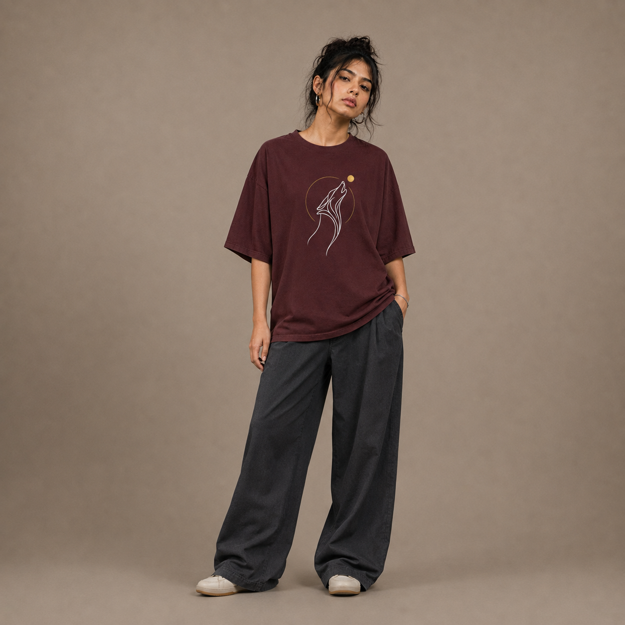 Relaxed Fit Cotton T Shirt Pro Unisex Oversized