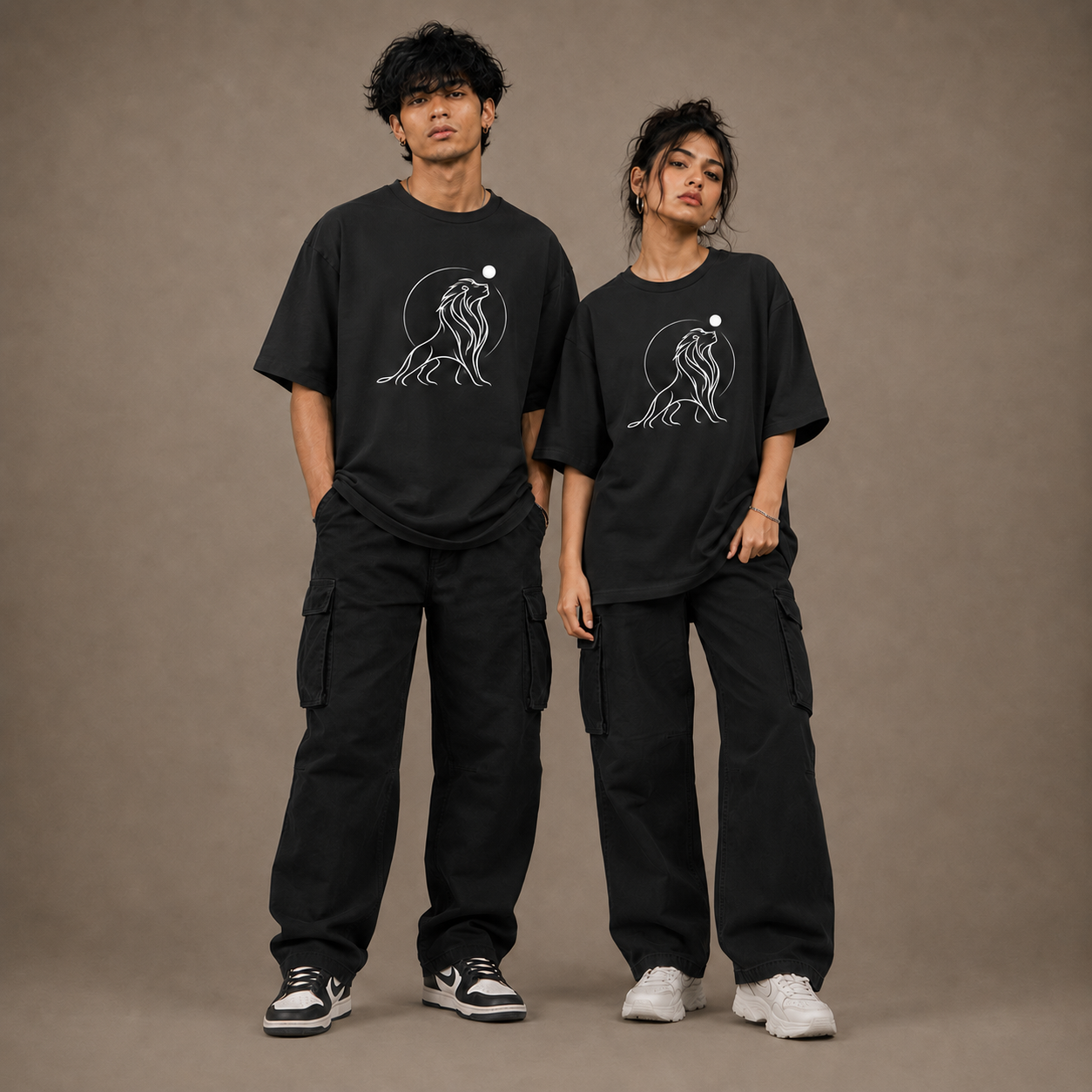 Unisex Oversized Cotton Shirt Casual T-Shirt