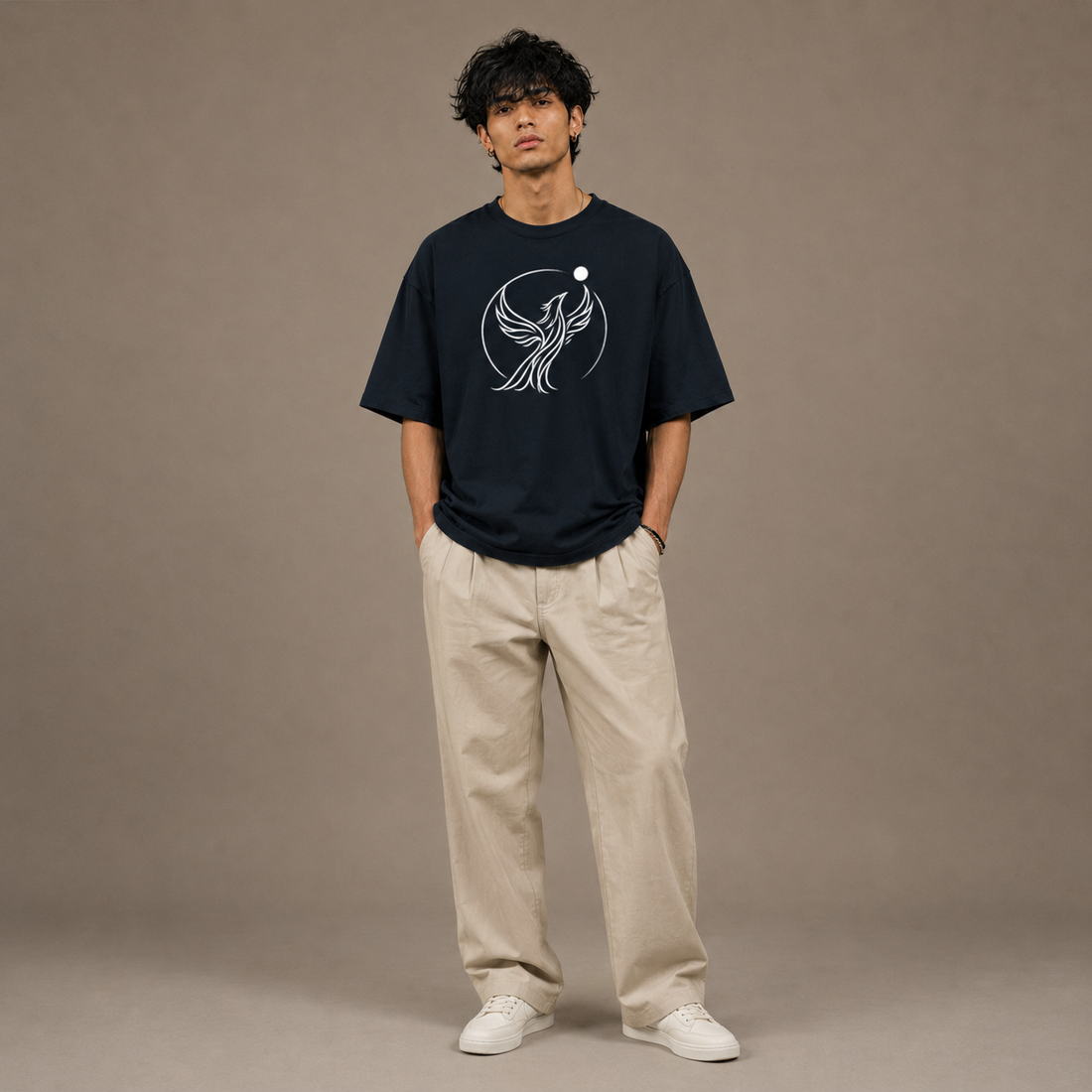 Unisex Oversized Cotton Shirt Casual Heavyweight T-Shirt