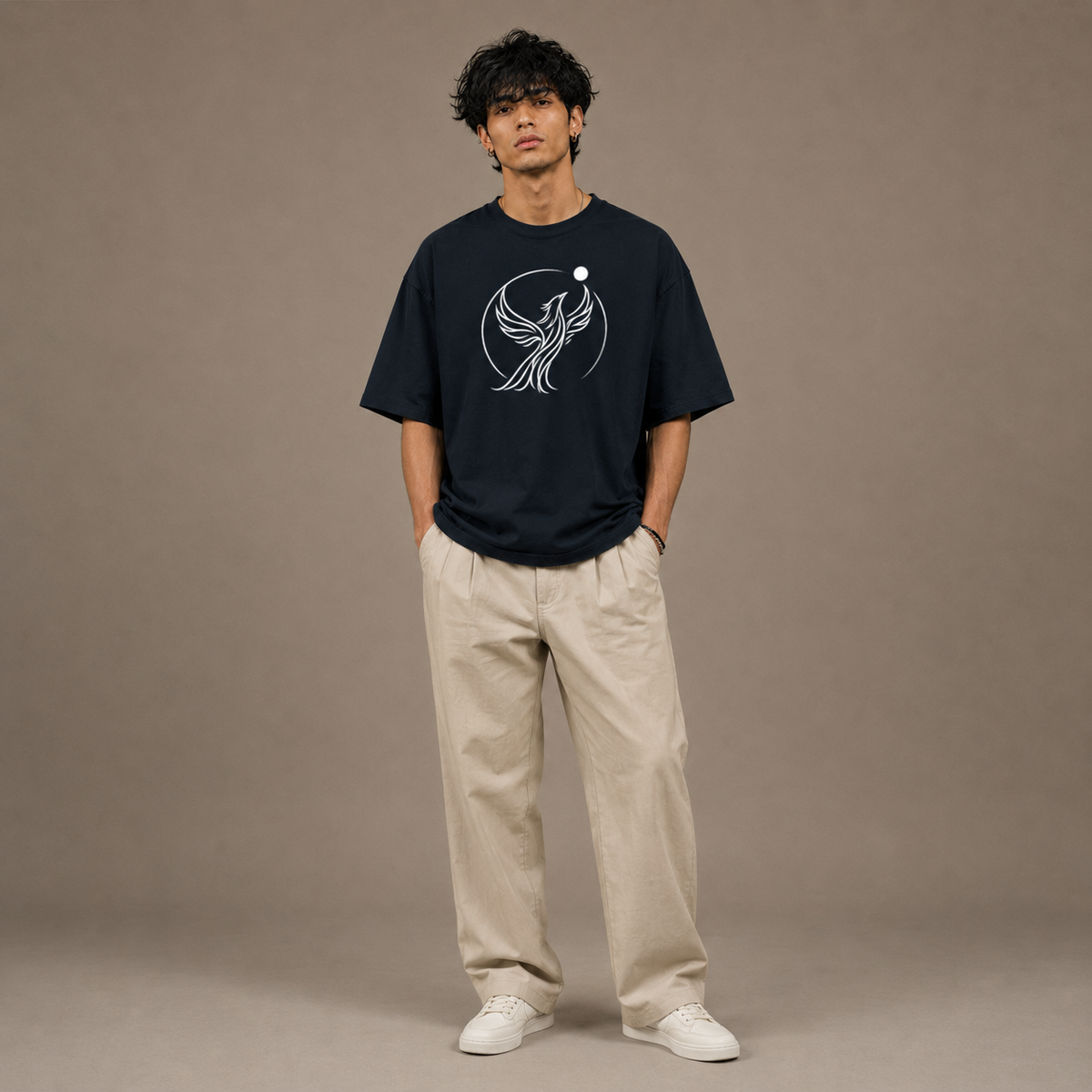 Unisex Oversized Cotton Shirt Casual Heavyweight T-Shirt