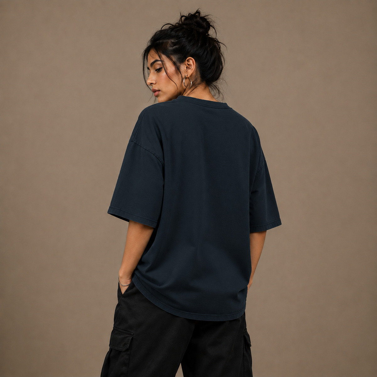 Unisex Oversized Cotton Shirt Casual Heavyweight T-Shirt