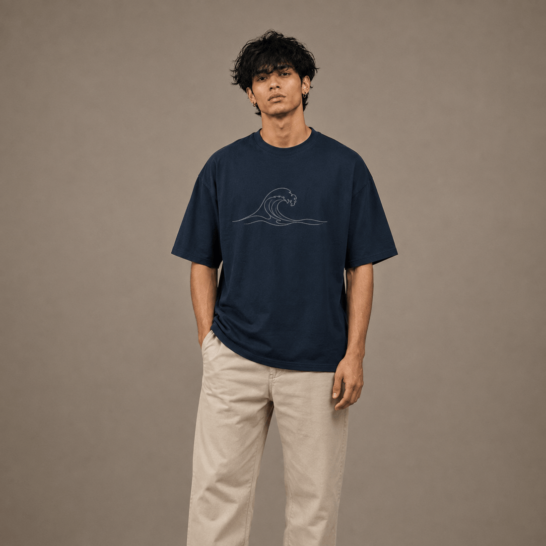 Unisex Oversized Classic TShirt front view