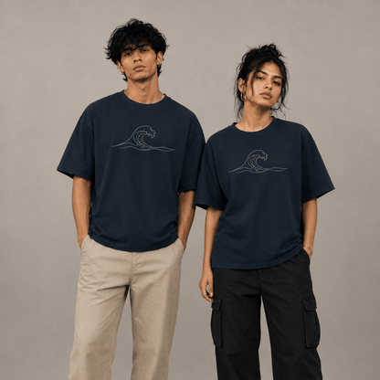 Unisex Oversized Classic TShirt front view