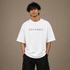 Premium White Unisex Oversized Classic T-Shirt by PULVORA in White