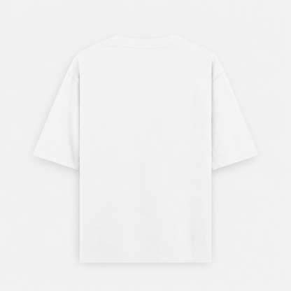 Premium White Unisex Oversized Classic T-Shirt by PULVORA in White