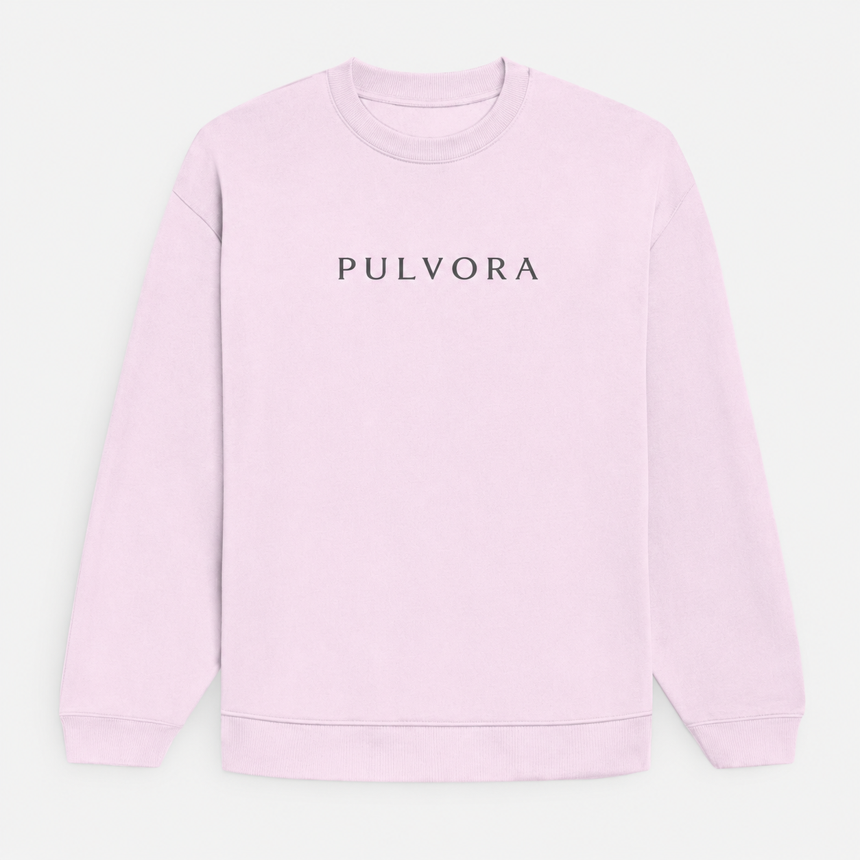 Premium Light Baby Pink Unisex Oversized Sweatshirt by PULVORA in Light Baby Pink