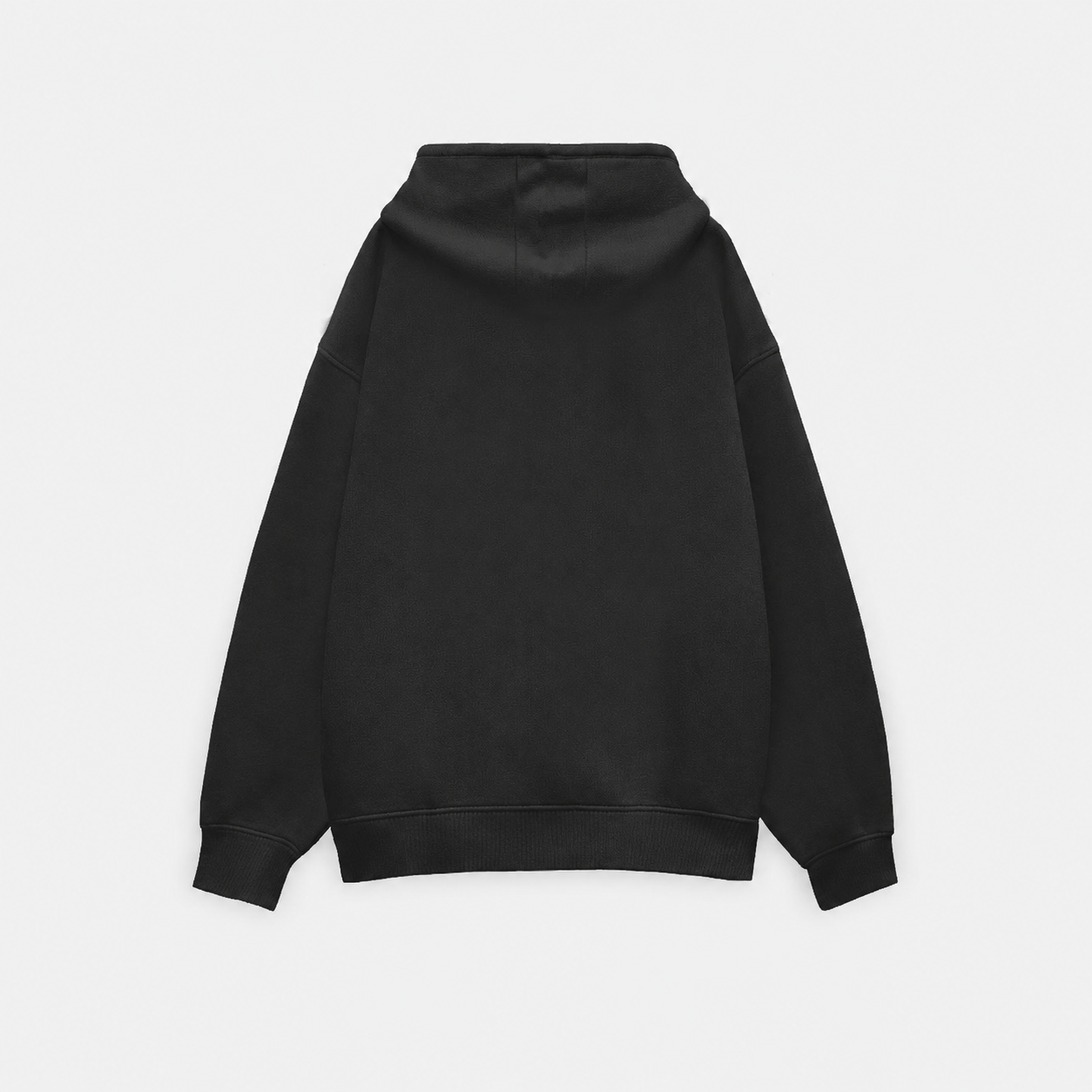 Premium Black Unisex Oversized Hoodie by PULVORA in Black