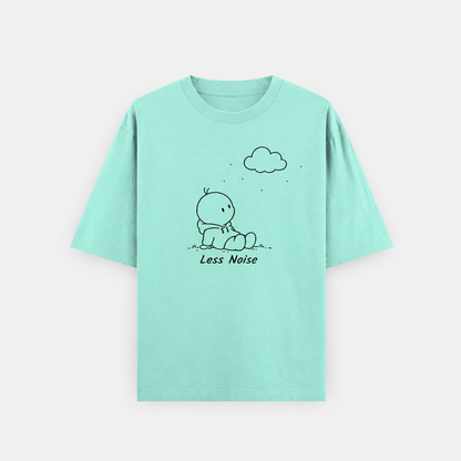 Streetwear Oversized T Shirt by PULVORA – Mint Moment in Mint
