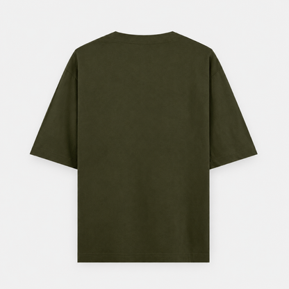Premium Oversized by PULVORA – Olive Still in Olive Green